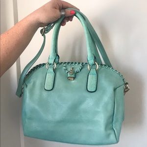 Teal purse
